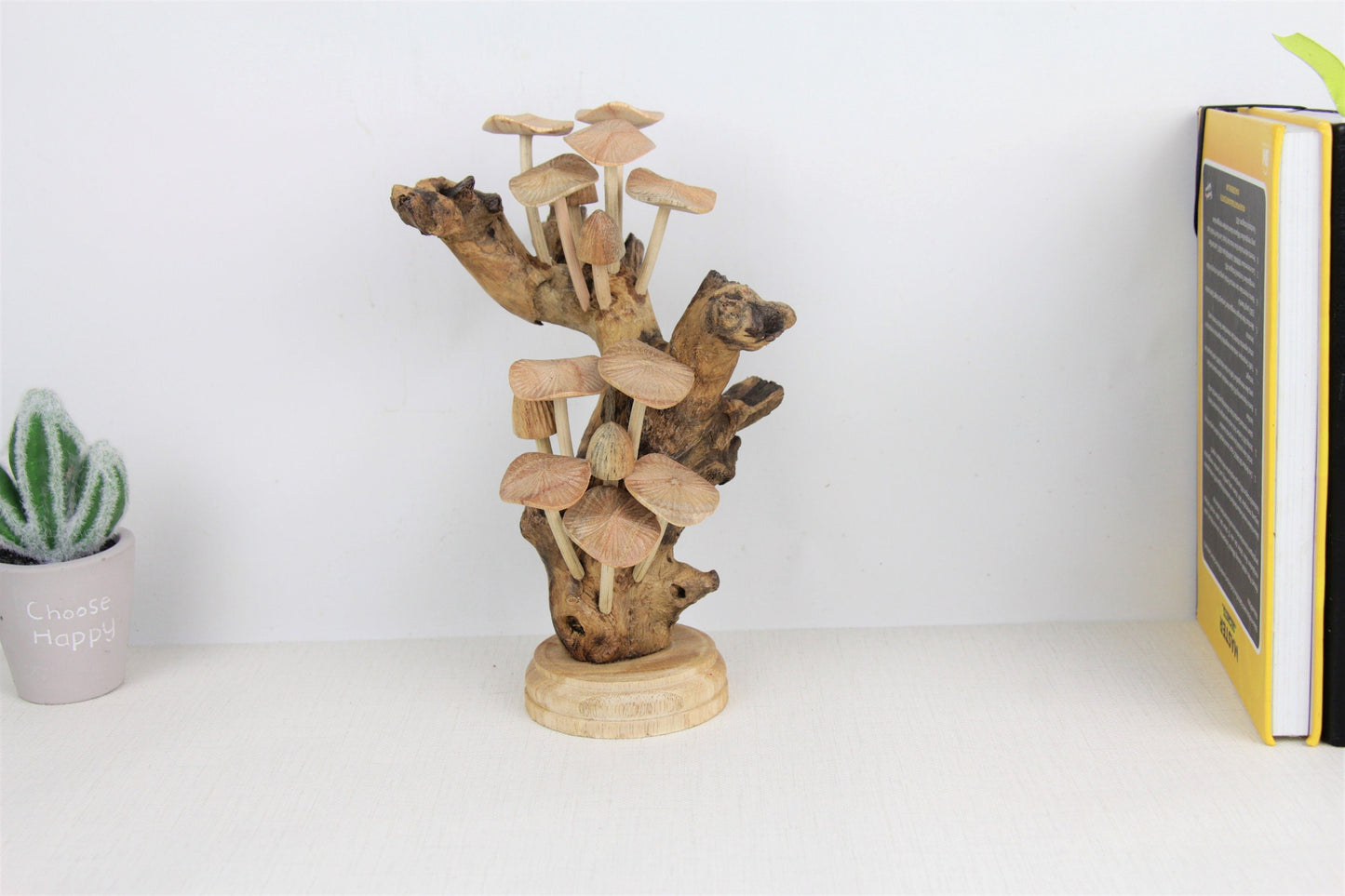 Wooden Mushroom Room Decoration, Mushroom Art, Nature, Mushroom Art For Indoor Decoration, Handmade Gift For Her, Wedding, Birthday Gift