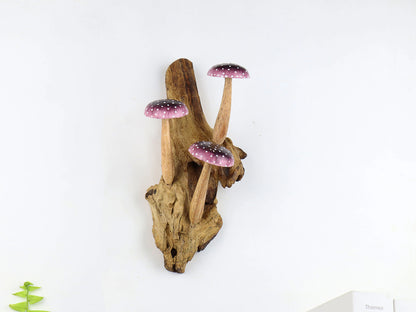 Hanging Purple Mushroom