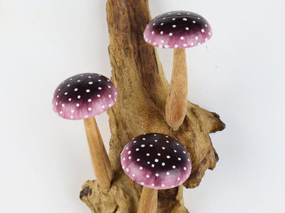 Hanging Purple Mushroom